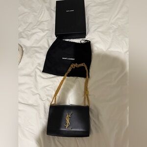 Saint Laurent Black and Gold Women's Bag